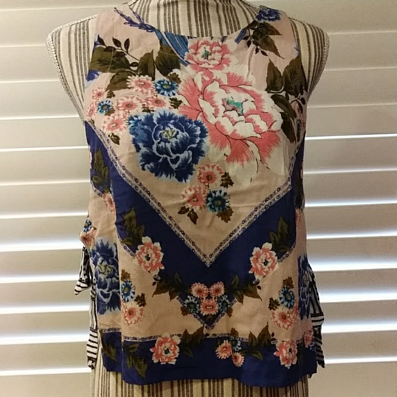 Free People Tops - Free People Side Tie Tank